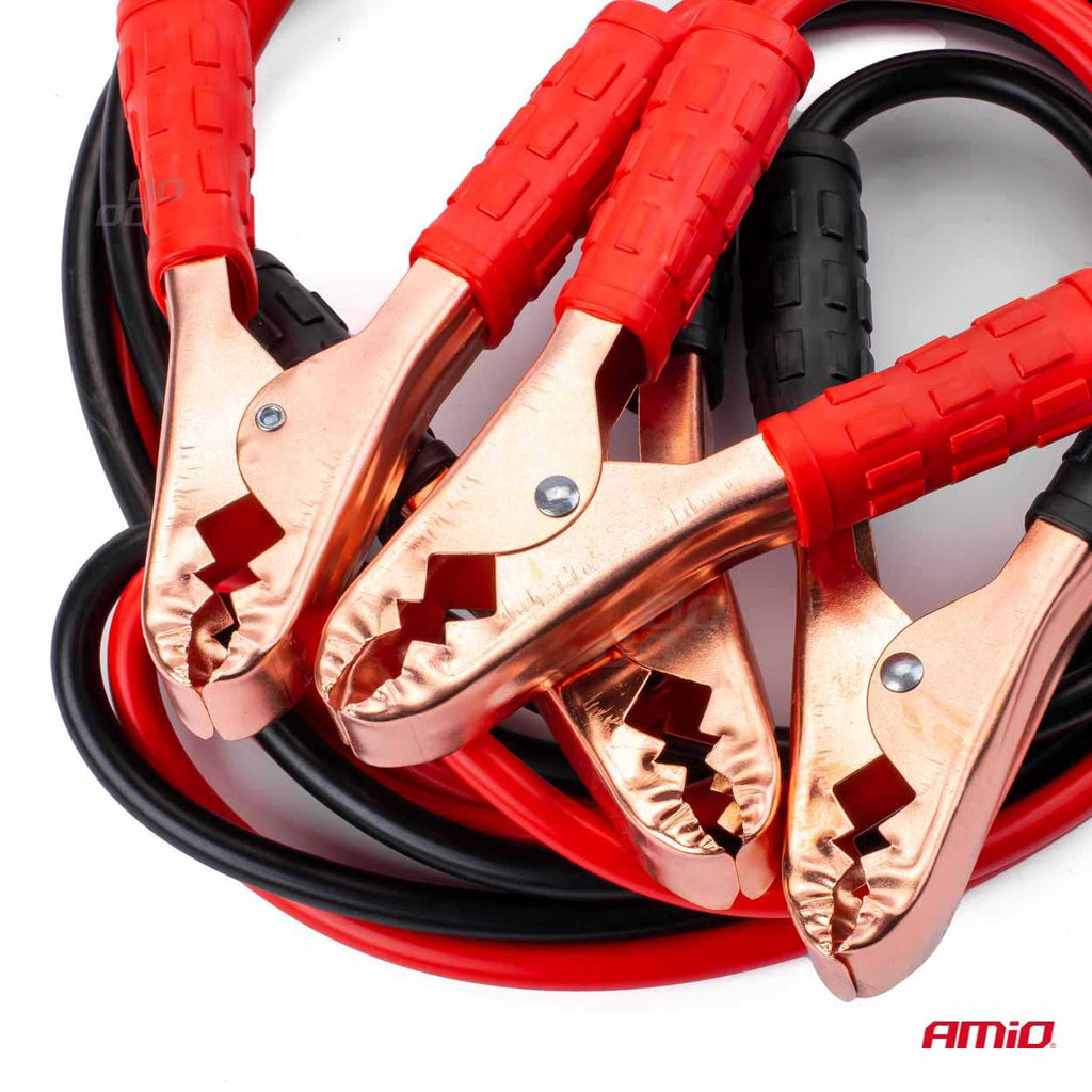 Amio 900A Startkabels met Geïsoleerde Handvatten - 6 Meter Kabels