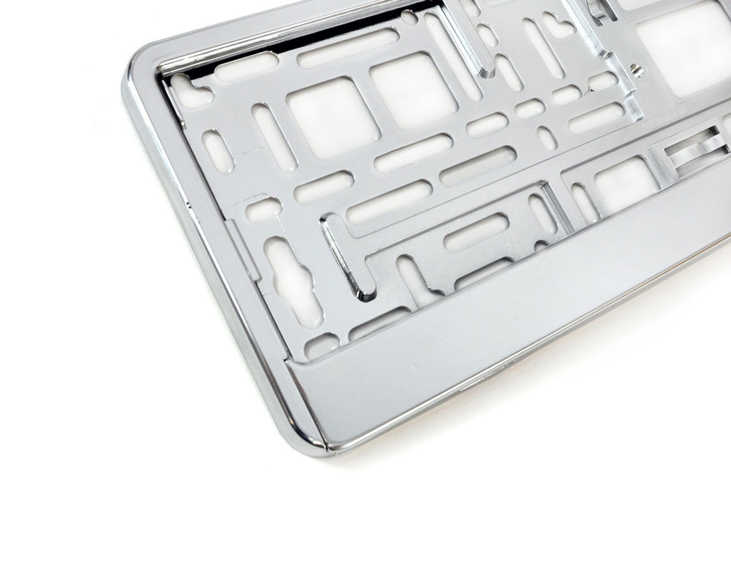 Universele Kentekenplaathouder - Chromen uitvoering - Per Stuk