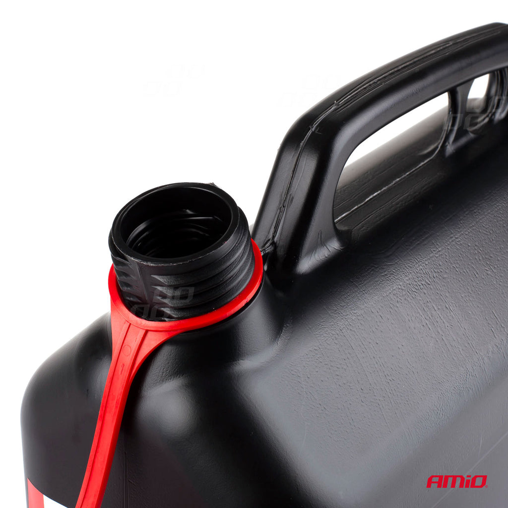 Amio Plastic Jerrycan - 5 Liter - Inclusief flexibele trechter pijp