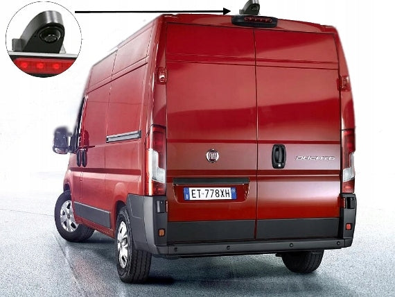 Achteruitrijcamera voor bus of bestelwagen - Opbouw - HD-502