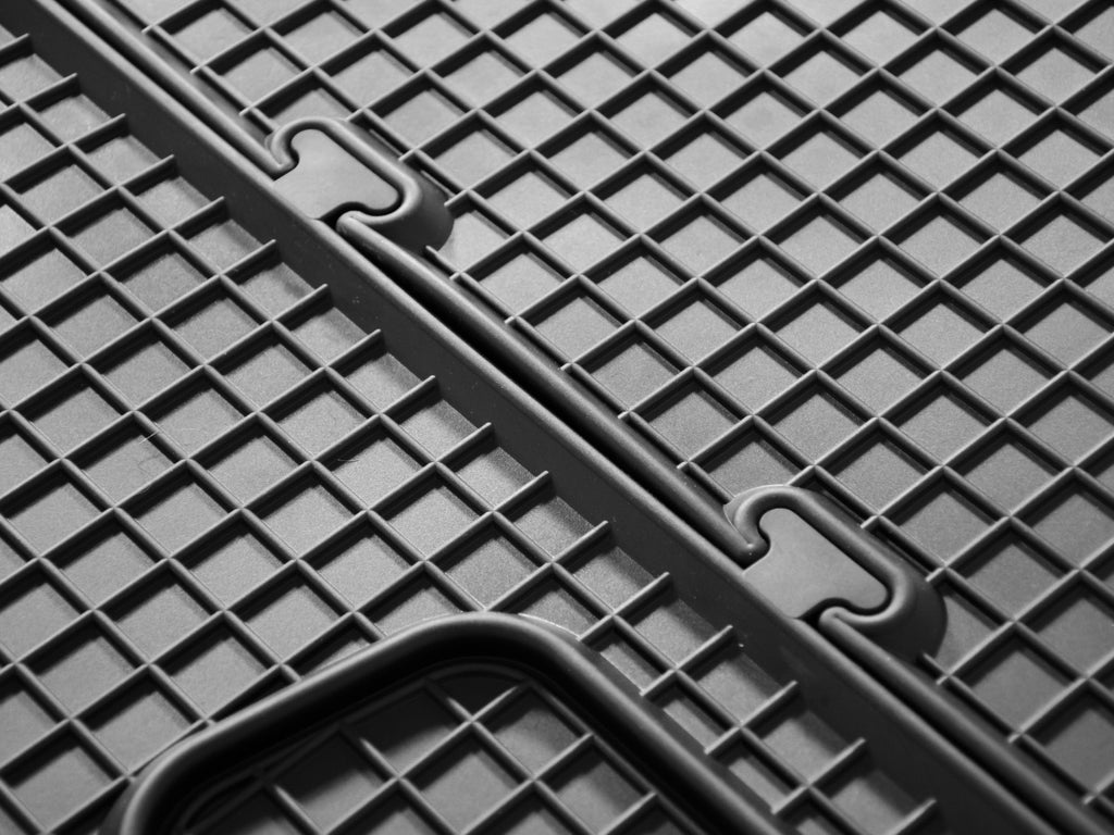 Automatten voor 2e zitrij Volkswagen T7 Multivan (vanaf 2022) - 3-delig - Rubber