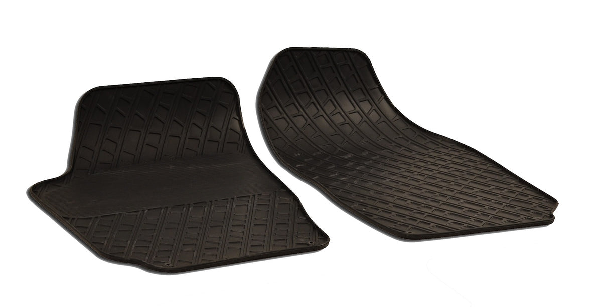 Automatten voor Skoda FABIA 1 (6Y), Skoda FABIA 1 PRAKTIK (6Y) (2000-2007) - 2-delig - Rubber