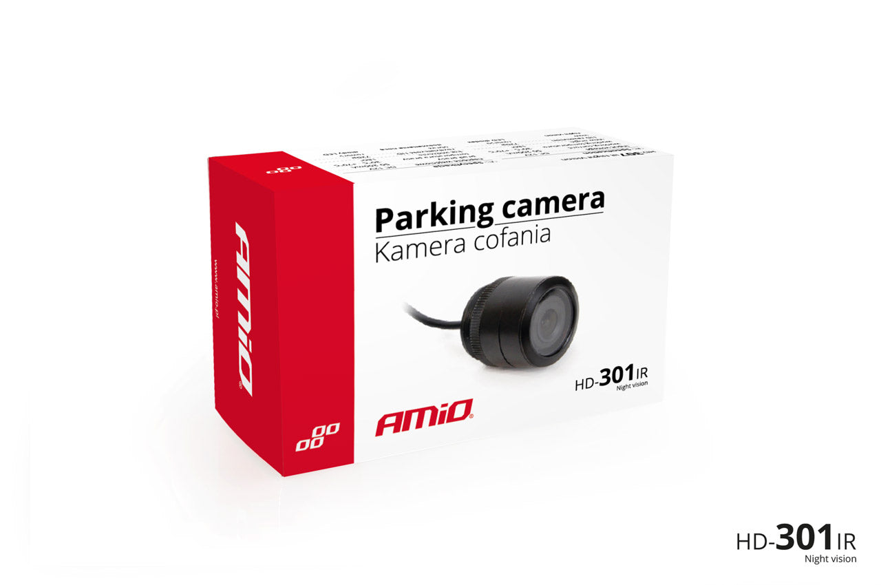 Achteruitrij camera (28mm) met night vision - HD-301-IR