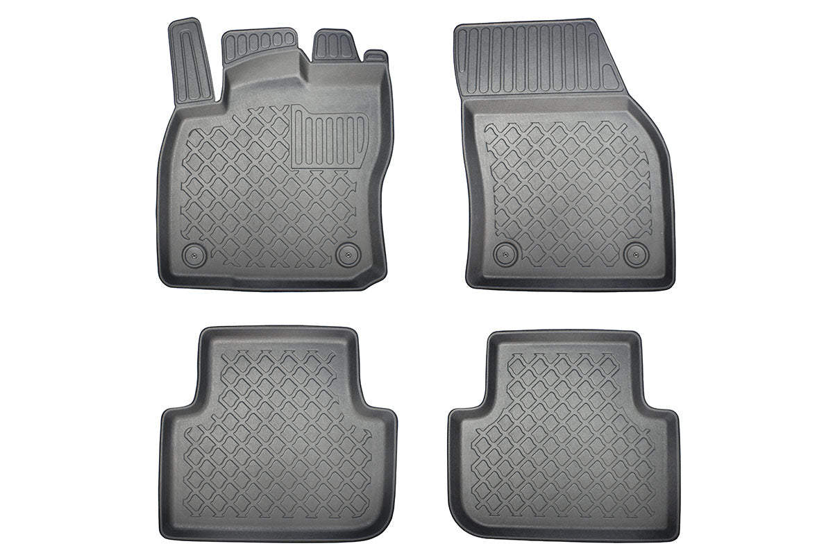3D Automatten voor Volkswagen Tiguan 2 (2016-2023) - TPE-Rubber - 4-delig