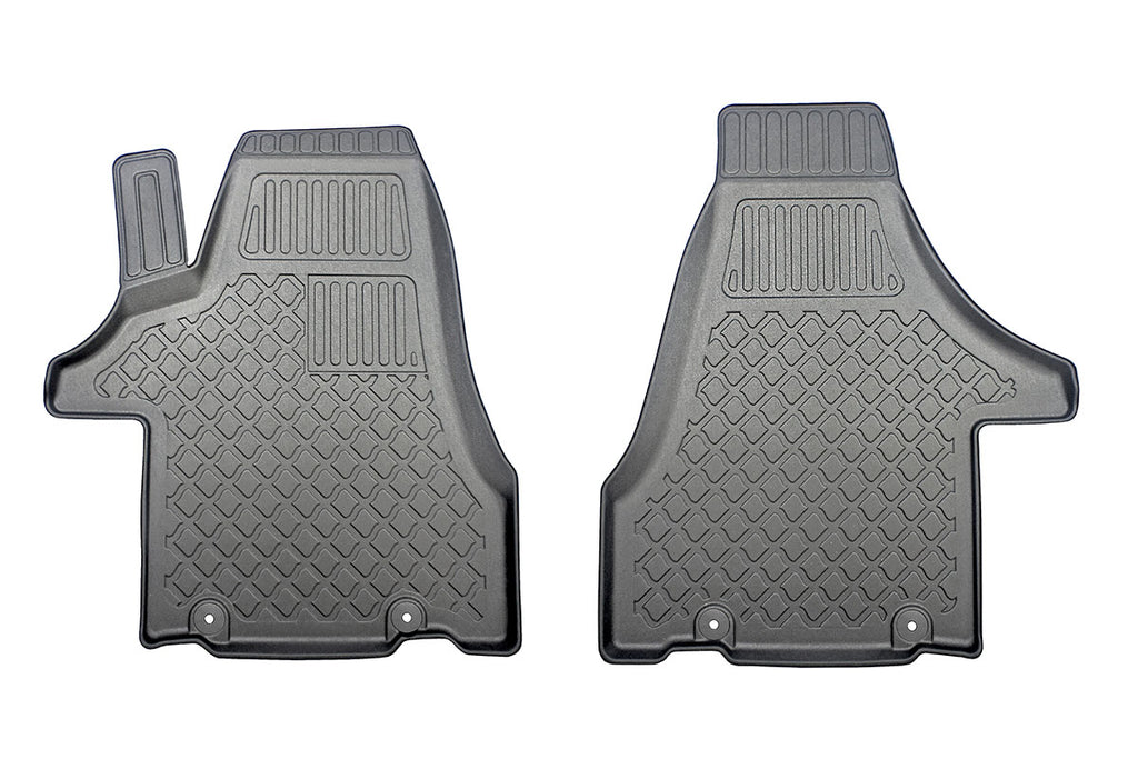 3D Automatten voor Volkswagen T5, T6 en T6.1 (2003-2024) - TPE-Rubber - 2-delig
