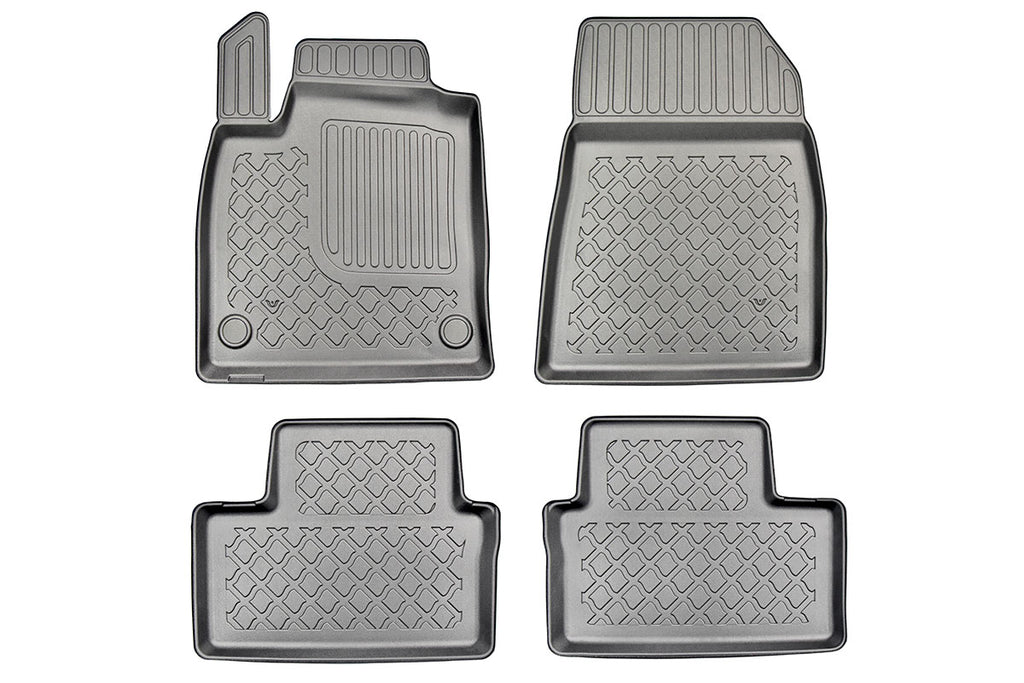 3D Automatten voor Renault Clio 5, Clio 6 en Mitsubishi Colt (vanaf 2020) - TPE-Rubber - 4-delig