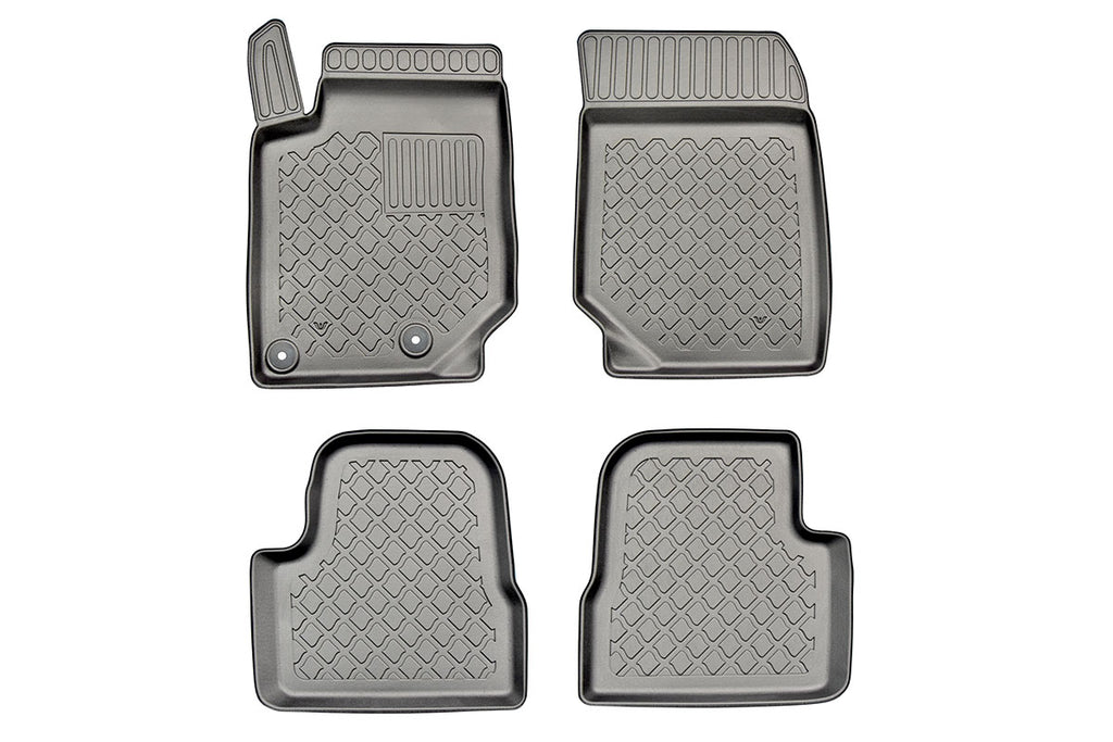 3D Automatten voor Opel Corsa F, Opel Mokka B en Peugeot 208 (P21) (vanaf 2019-) - TPE-Rubber - 4-delig