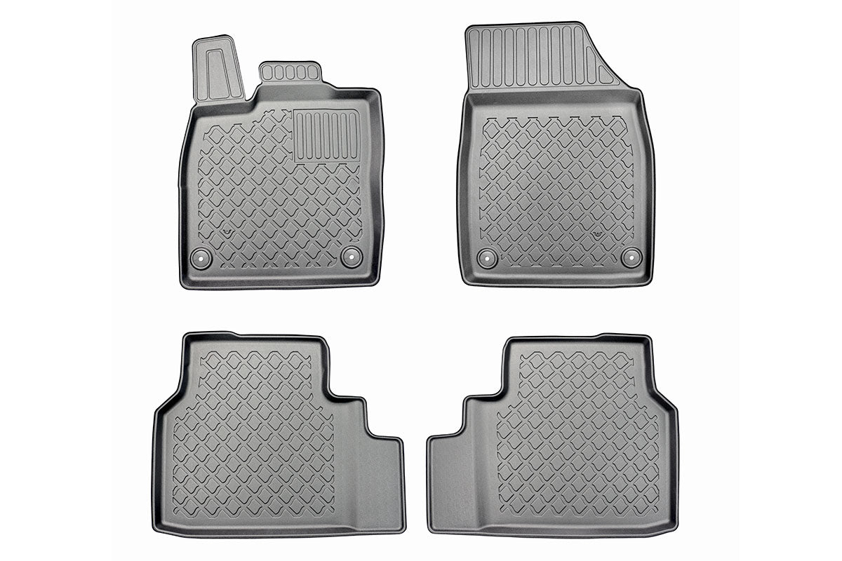 3D Automatten voor Audi Q4, Volkswagen ID.4, ID.5, Skoda Elroq, Enyaq en Cupra Tavascan vanaf (2021-) - TPE-Rubber - 4-delig