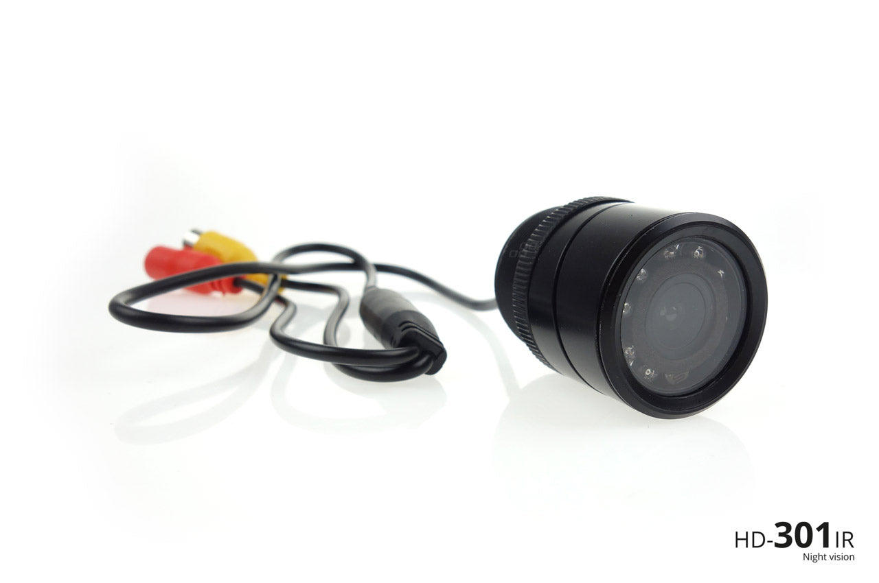 Achteruitrij camera (28mm) met night vision - HD-301-IR
