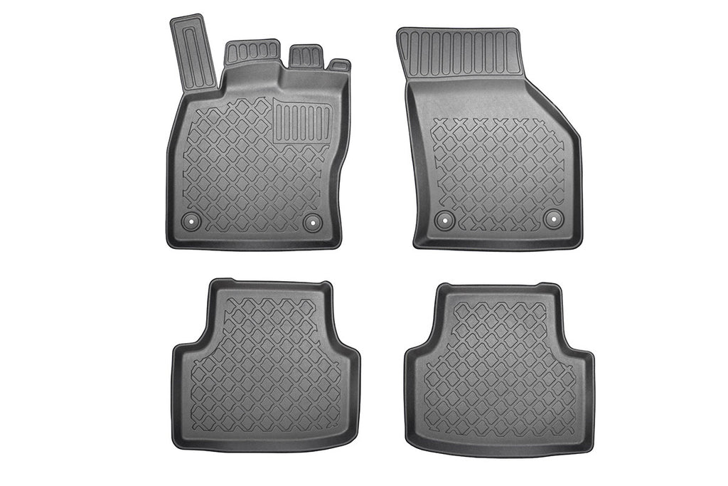 3D Automatten voor Skoda Octavia (5E) en Octavia (NX) (vanaf 2013-) - TPE-Rubber - 4-delig