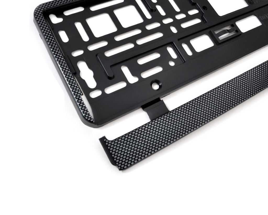 Kentekenplaathouder - Carbon uitvoering - Per Stuk