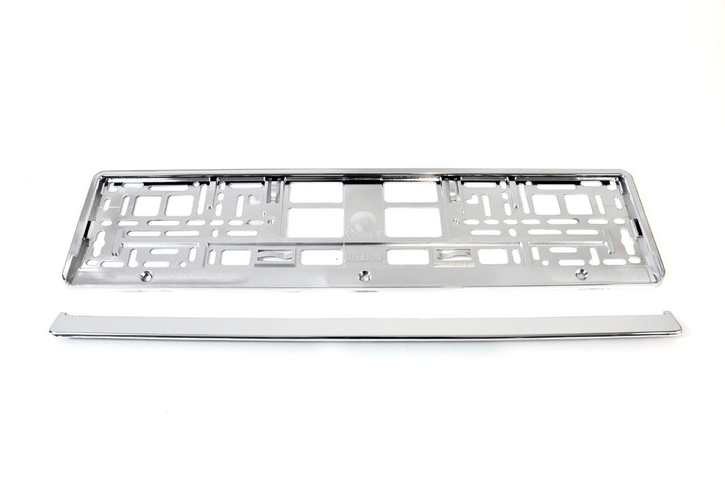 Universele Kentekenplaathouder - Chromen uitvoering - Per Stuk