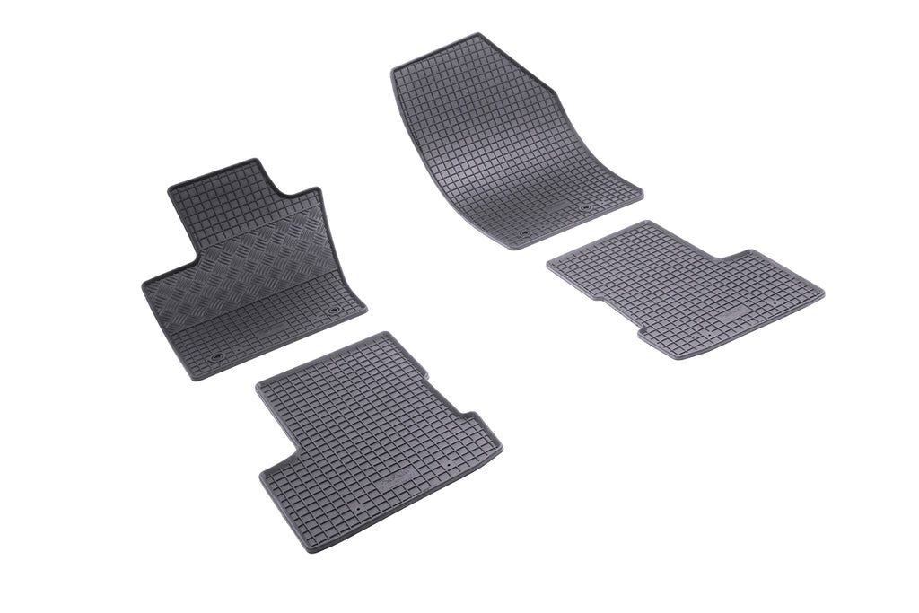 Automatten voor Fiat 500X (2015-2024) - 4-delig - Rubber