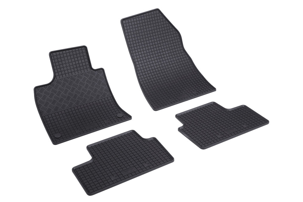 Automatten voor Mitsubishi Colt (vanaf 2024), Renault Clio 5 (vanaf 2019) - 4-delig - Rubber