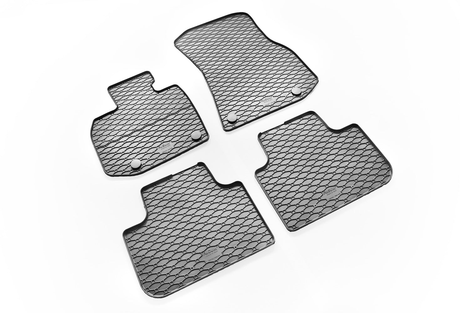 Rubber automatten voor de BMW X3 (G45) en BMW X3e (G45) PHEV (2025-heden)   - Rubber - 4-delig - Complete set