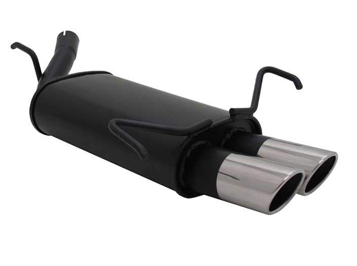 Novus einddemper voor Opel Corsa C - 2 x 76mm - SR-Design