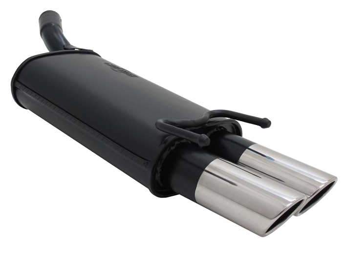 Novus einddemper voor Opel Corsa B - 2x76 mm - SR-Design