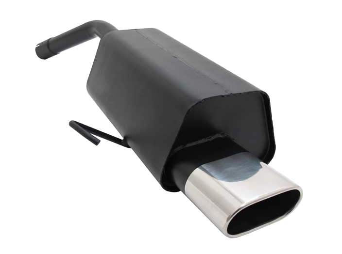 Novus einddemper voor Alfa Romeo 156, 156 Sportwagon, GT,  75x135 mm