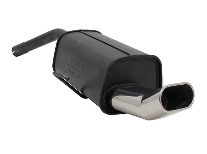 Novus einddemper voor Alfa Romeo 156, 156 Sportwagon, GT - 75x135 mm - DTM