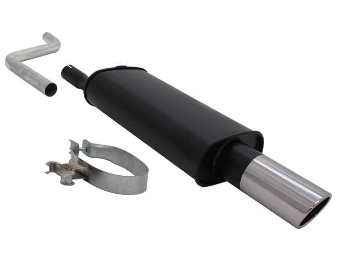 Novus einddemper voor Vw Polo 2, Polo 3 - 1 x 90mm - SR-Design