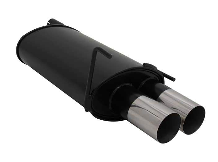 Novus einddemper voor Mercedes C-Klasse - CLK-Klasse 2x90 mm - RL-Design