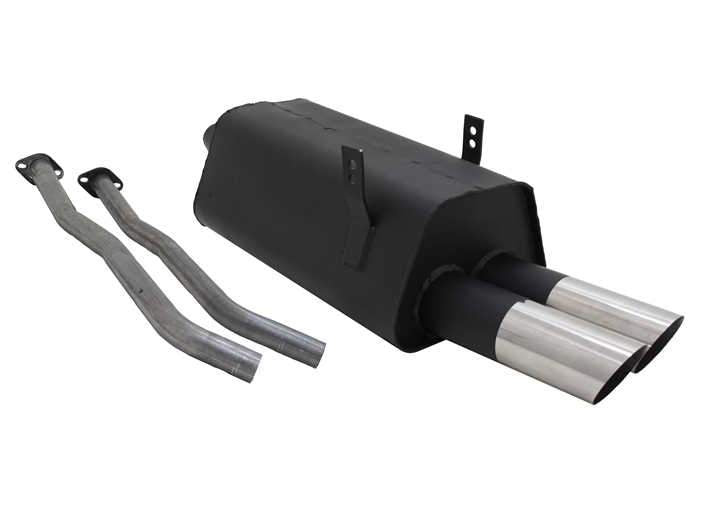 Novus einddemper voor Bmw 3-Serie E36 Sedan, Coupe, Cabrio, Touring  - 2 x 76mm - MS-Design