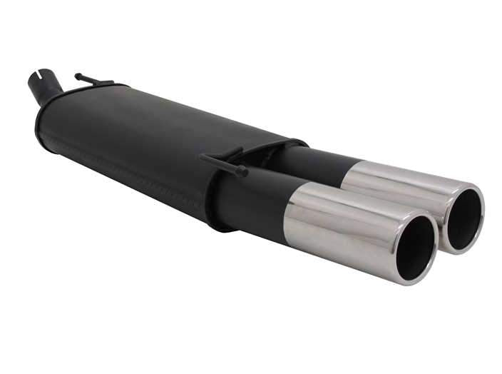 Novus einddemper voor Bmw 3-Serie E36 Sedan, Coupe, Cabrio, Touring  - 2 x 90mm - M-Design