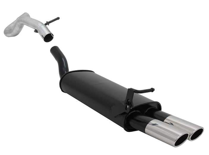 Novus einddemper voor A3 8L, Leon 1M, Golf 4, New Beetle - 2 x 85/58mm - AM-Design