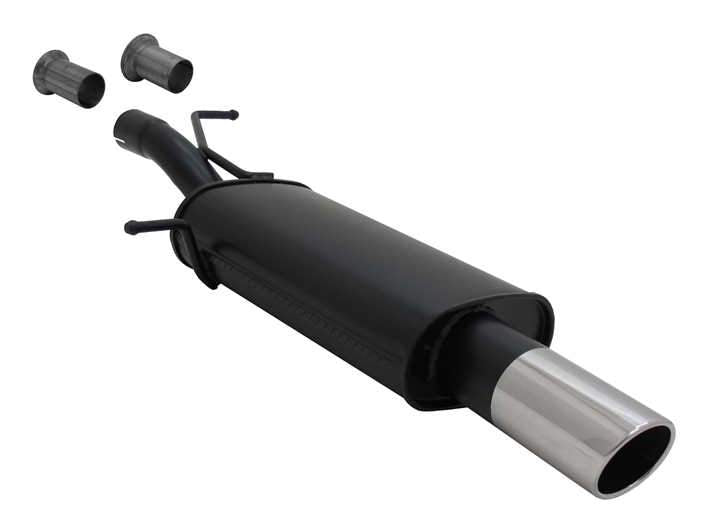 Novus einddemper voor Citroen C4, Peugeot 307 - 1x90 mm - SR-Design