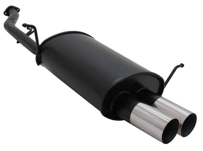 Novus einddemper voor Bmw 3-Serie E36 Compact (316i) - 2 x 76mm - RL-Design