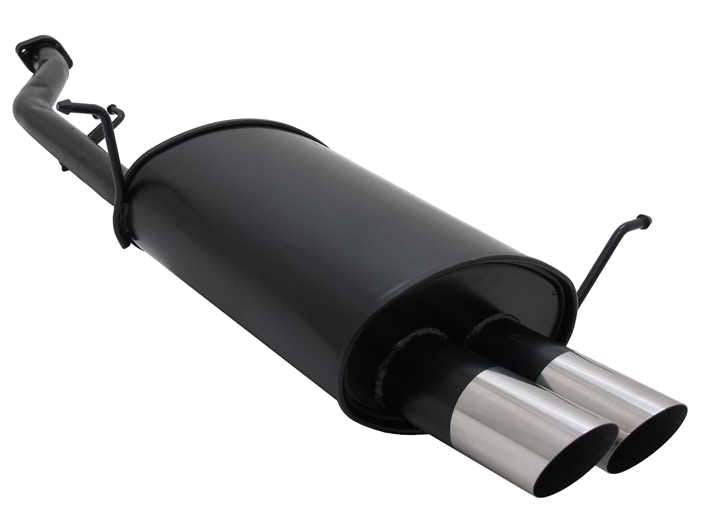 Novus einddemper voor Bmw 3-Serie E36 Compact - 2x76 mm - MS-Design