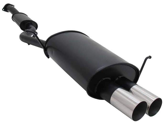 Novus einddemper voor Bmw 3-Serie E36 Compact (316i 1.9 M44/ 318Ti) - 2 x 76mm - RL-Design