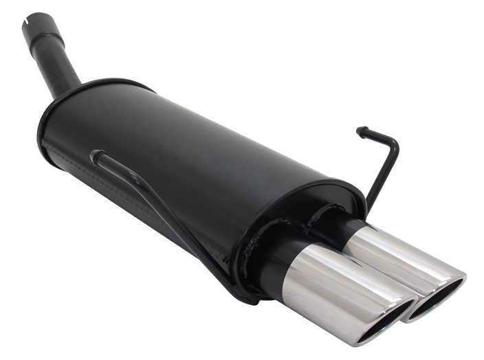 Novus einddemper voor Opel Astra H - 2x76 mm - SR-Design