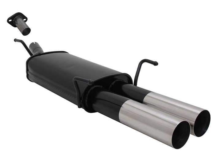 Novus einddemper voor Opel Astra G Cabrio / Coupe - 2x76 mm - RL-Design