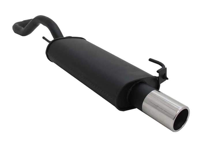 Novus einddemper voor Vw Polo 6N, Polo 6N2 Facelift - 1x90 mm