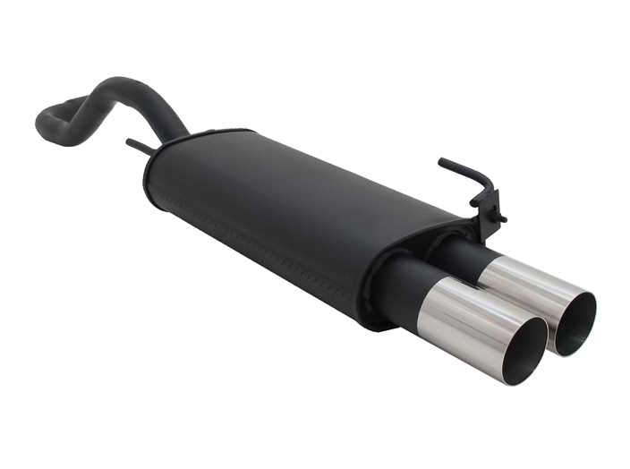 Novus einddemper voor VW Polo 6N/6N2 1994-2001 - 2x76 mm - RL-Design