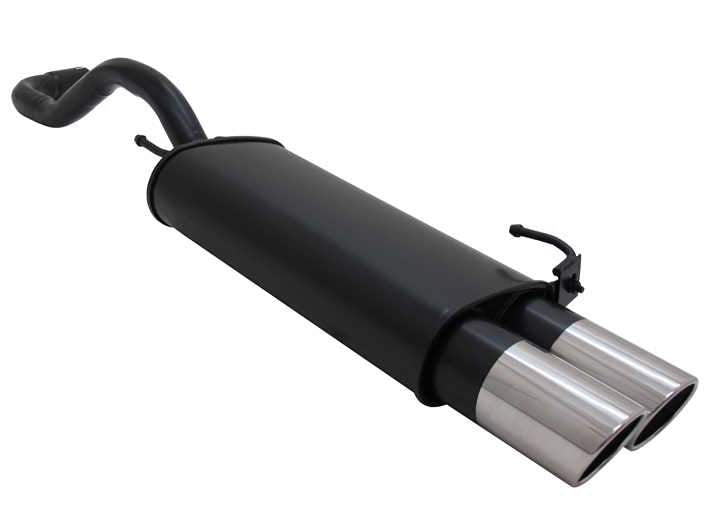 Novus einddemper voor VW Polo 6N/6N2 1994-2001 - 2x90 mm - SR-Design