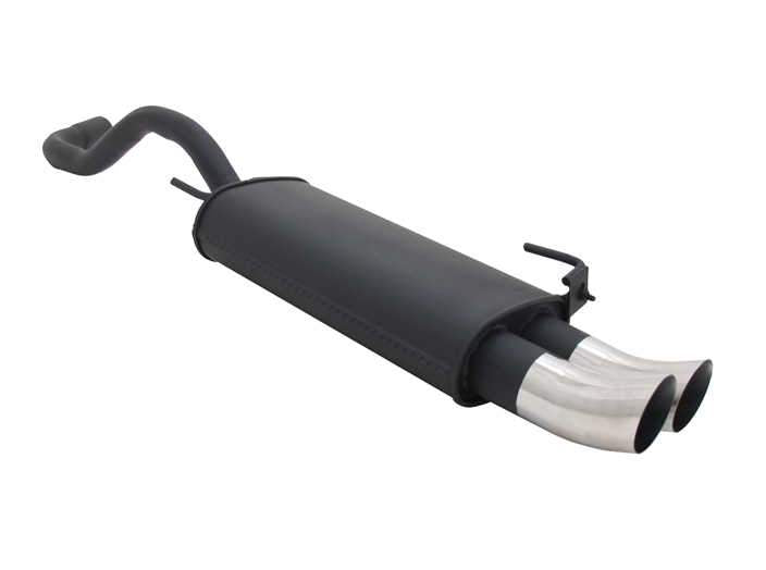 Novus einddemper voor VW Polo 6N/6N2 1994-2001 - 2x76 mm - DTM