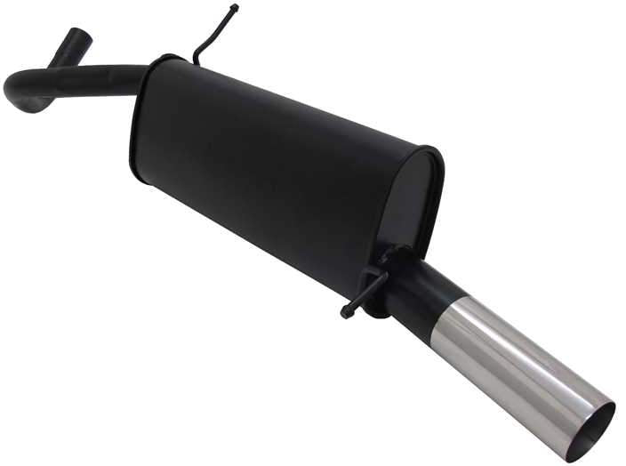 Novus einddemper voor Vw Polo 6R vanaf 2009 - 1x76 mm - RL-Design