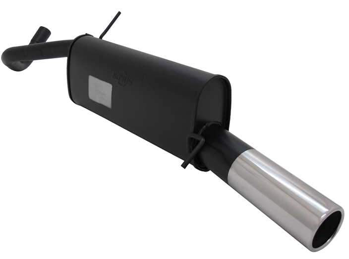 Novus einddemper voor Vw Polo 6R vanaf 2009 - 1x90 mm
