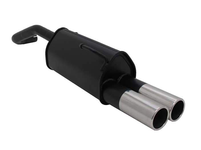Novus einddemper voor Seat Arosa, Vw lupo - 2x76 mm - M-Design