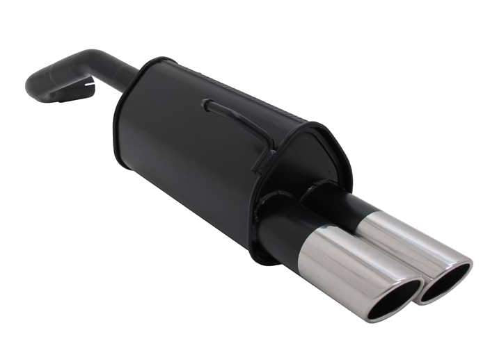 Novus einddemper voor Seat Arosa, Vw Lupo - 2x76 mm - SR-Design