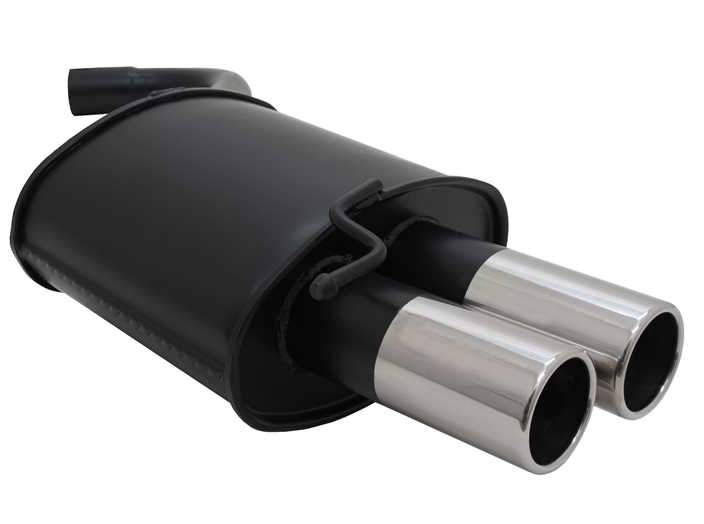 Novus einddemper voor Bmw 3-Serie E90 sedan en E91 Touring - 2x76 mm - M-Design