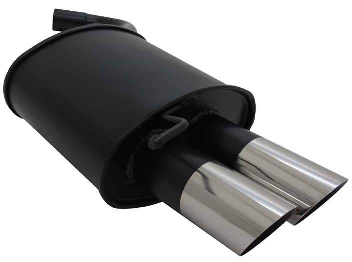 Novus einddemper voor Bmw 3-Serie E90/E91 Sedan, Touring - 2x76 mm - MS-Design