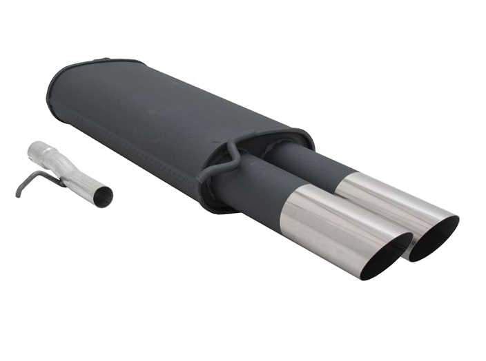 Novus einddemper voor Vw Passat Sedan, Passat Station (3B / BG) - 2 x 76mm - MS-Design