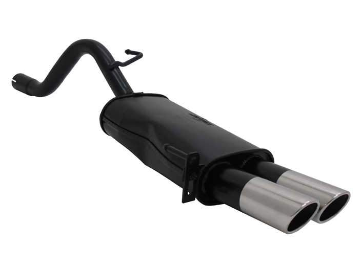 Novus einddemper voor Fiat Grande Punto en Punto EVO - 2x76 mm - SR-Design