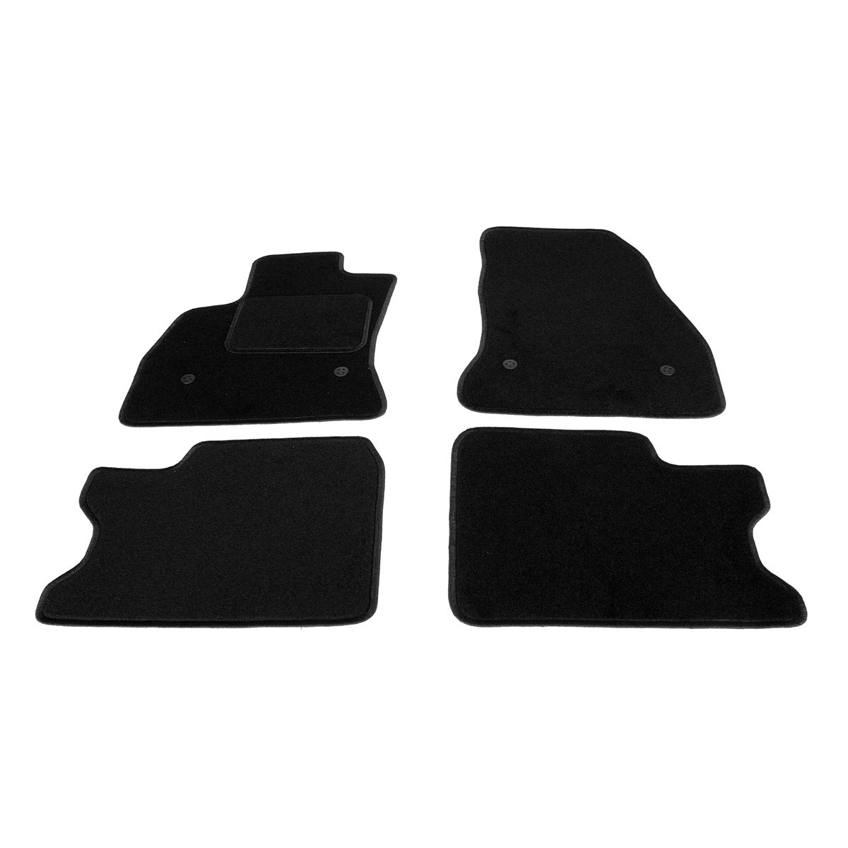 Automatten voor Fiat 500L (2012–2022) - Naaldvilt - 4-delig - Complete set