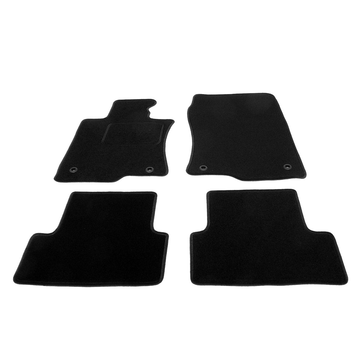 Automatten voor Honda Accord (2013-2017) - Naaldvilt - 4-delig - Complete set