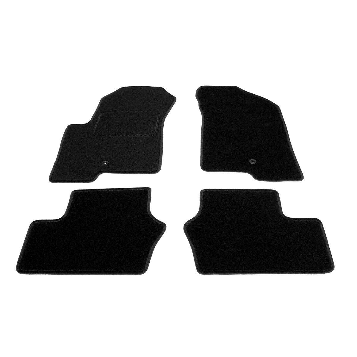Automatten voor Jeep Compass 1 (2006-2016) - Naaldvilt - 4-delig - Complete set