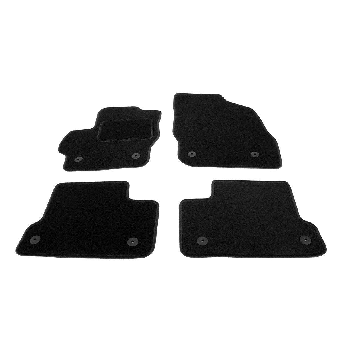 Automatten voor Mazda 3 (BL) (11/2008-6/2013), 2e generatie - Naaldvilt - 4-delig - Complete set